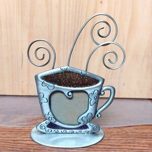 Vintage Metal Counter/Table Photo Frame